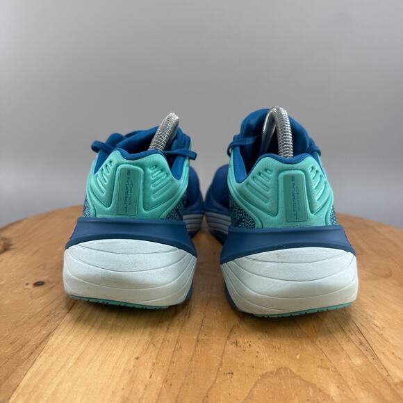 Topo Athletic Ultrafly 5 Womens Size 10 Running Shoes Blue/Aqua/Pink Sneakers - Picture 4 of 9